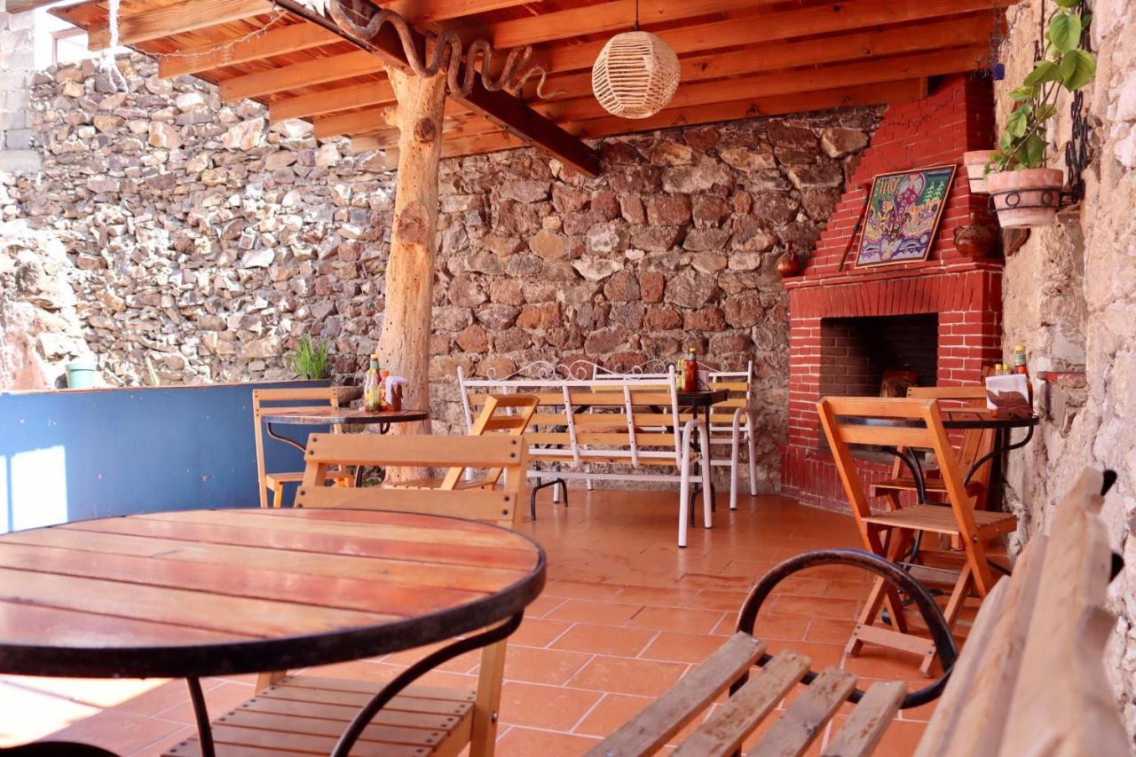 Hospedaje Pizza Azul Catorce Exterior photo